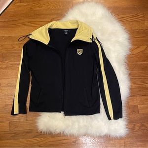 ‼️3 for 10‼️ Chaps Navy and Yellow Track Zip Up